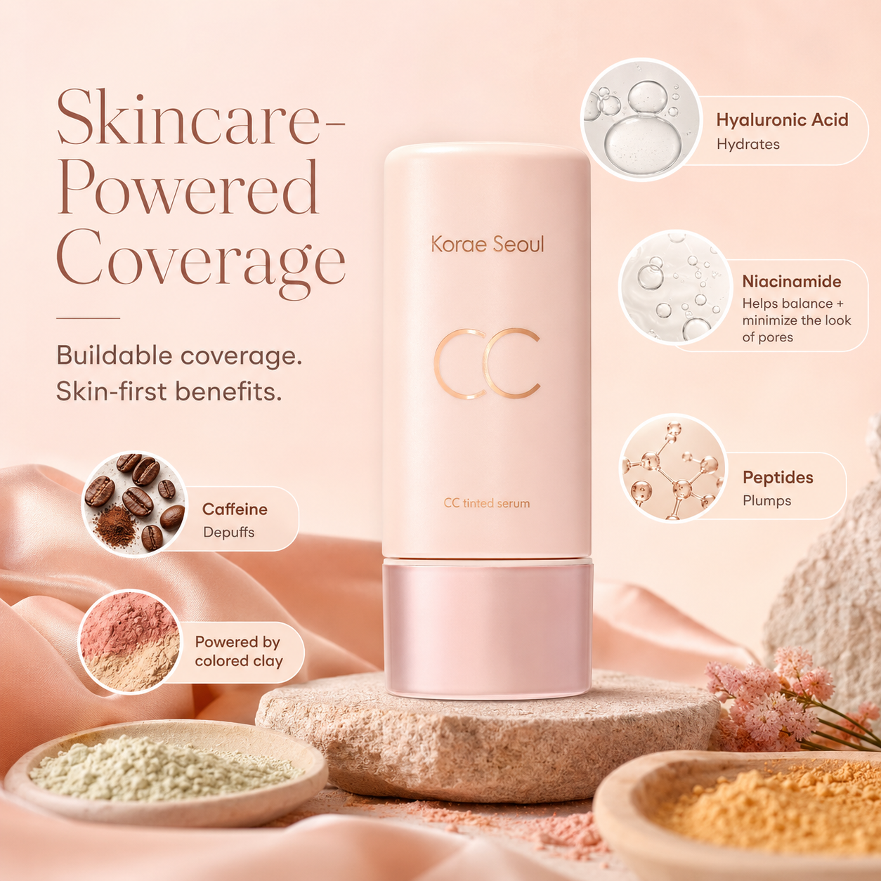 Korae Seoul CC Color-Correcting Tinted Serum